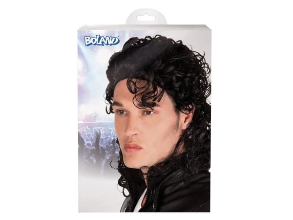 Boland Popstar, Krøllete, Sort, Menn, Polyester, Polyetylentereftalat (PET), Tilfeldig, 170 g