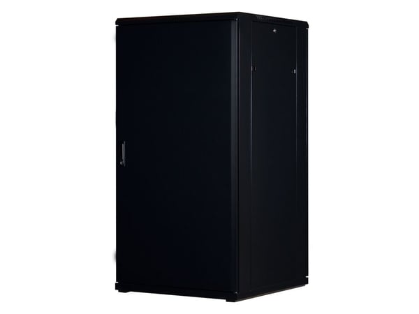 Rockstable RS19-8832, Frittstående hylle, 32U, 800 kg, Nøkkellås, Rack skinner, Justerbare bein