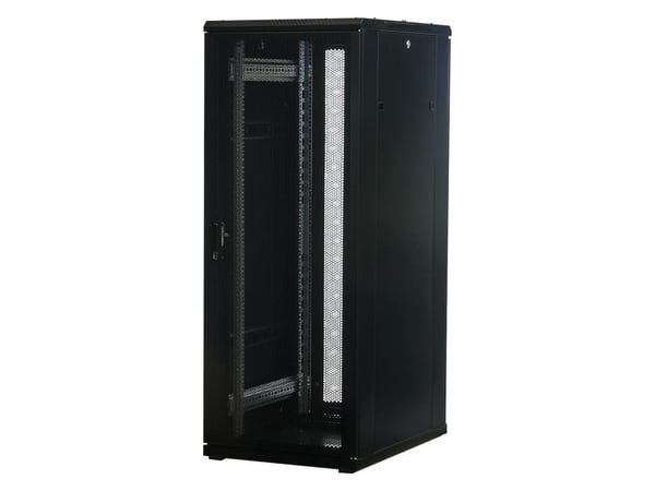 Rockstable RS19-6832PP, Itseseisova teline, 32U, 800 kg, Näppäinlukko, Kotelon kiskot, Säädettävät jalat Rockstable RS19-6832PP, Itseseisova teline, 32U, 800 kg, Näppäinlukko, Kotelon kiskot, Säädettävät jalat