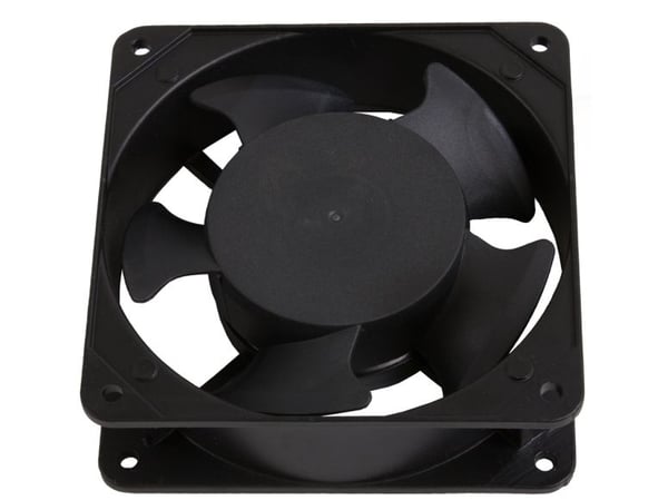 Rockstable RS19-FT1212, Avkjølingsvifte, Sort, 12 cm, 112 m³/t, Rund, 220-240 V