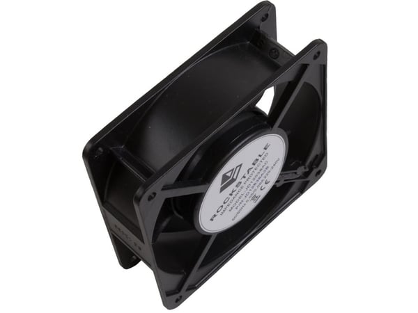 Rockstable RS19-FT1212, Avkjølingsvifte, Sort, 12 cm, 112 m³/t, Rund, 220-240 V