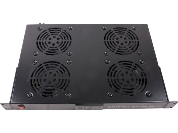 Rockstable RS19-FT1U4TM, Avkjølingsvifte, Sort, Stål, 4 vifter, 12 cm, 440 m³/t