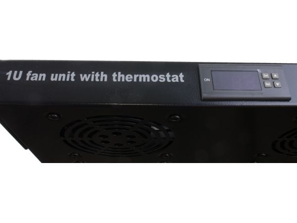 Rockstable RS19-FT1U4TM, Avkjølingsvifte, Sort, Stål, 4 vifter, 12 cm, 440 m³/t