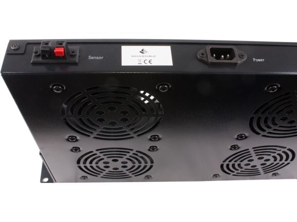 Rockstable RS19-FT1U4TM, Avkjølingsvifte, Sort, Stål, 4 vifter, 12 cm, 440 m³/t