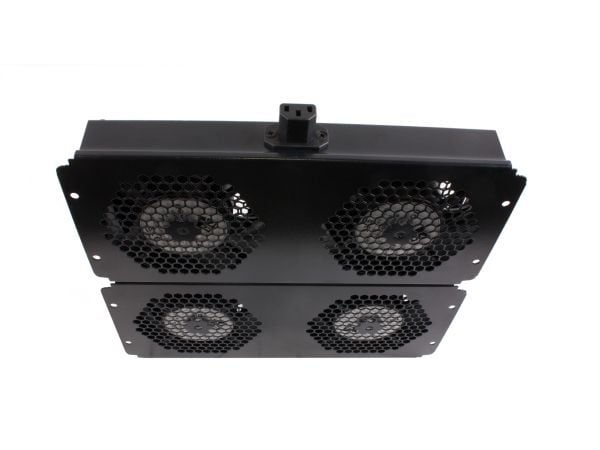 Rockstable RS19-FT68, Avkjølingsvifte, Sort, Stål, 4 vifter, 12 cm, 220 V