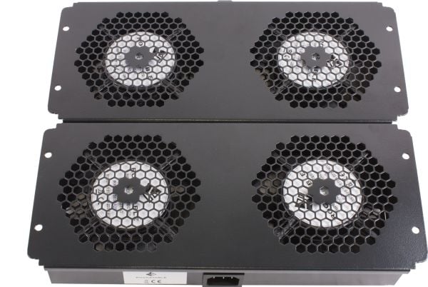 Rockstable RS19-FT68, Avkjølingsvifte, Sort, Stål, 4 vifter, 12 cm, 220 V