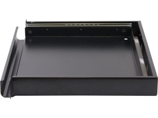 Rockstable RS19-KB80, Skuffenhet, Sort, Stål, 1U, Oval, 48,3 cm (19")