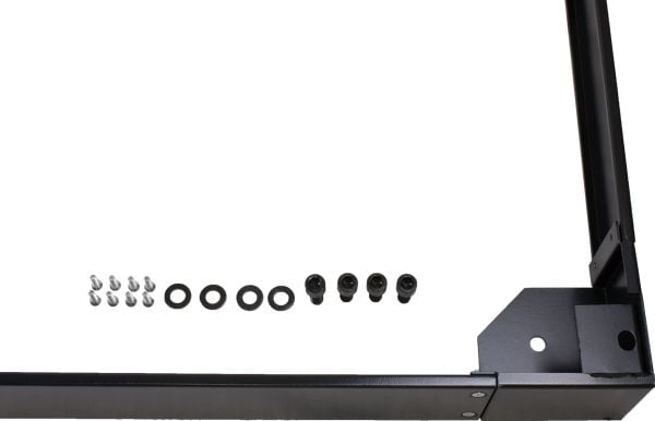 Rockstable RS19-PH6010, Rullehjulsplattform, Sort, SPCC, Stål, 48,3 cm (19"), 600 mm, 1000 mm