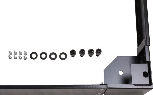 Rockstable RS19-PH6610, Rullehjulsplattform, Sort, SPCC, Stål, 48,3 cm (19"), 600 mm, 600 mm