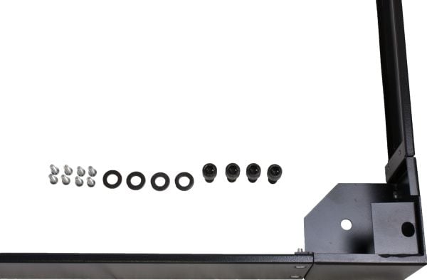 Rockstable RS19-PH8810, Rullehjulsplattform, Sort, SPCC, Stål, 48,3 cm (19"), 800 mm, 800 mm