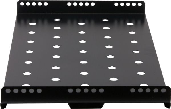 Rockstable RS19-SFH66, Rackhylle, Sort, SPCC, Stål, 60 kg, 1U, Oval