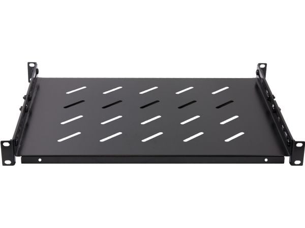 Rockstable RS19-SFH76, Rackhylle, Sort, SPCC, Stål, 100 kg, 1U, Oval