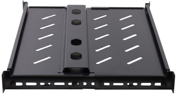 Rockstable RS19-SFH76, Rackhylle, Sort, SPCC, Stål, 100 kg, 1U, Oval