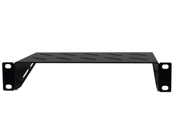 Rockstable RS10-33HYL, Rackhylle, Sort, SPCC, Stål, 1U, Oval, 25,4 cm (10")