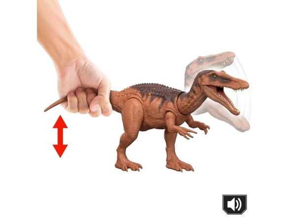 Jurassic World WILD ROAR Baryonyx, 4 år, Flerfarget, Plast