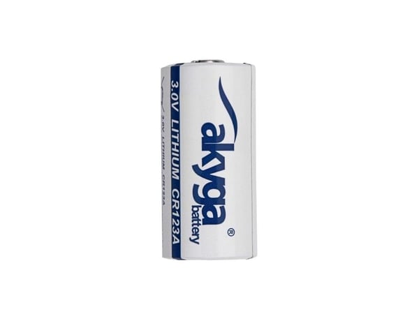 Akyga - Batteri - 3V CR123A - Li/MnO2 - 1500 mAh