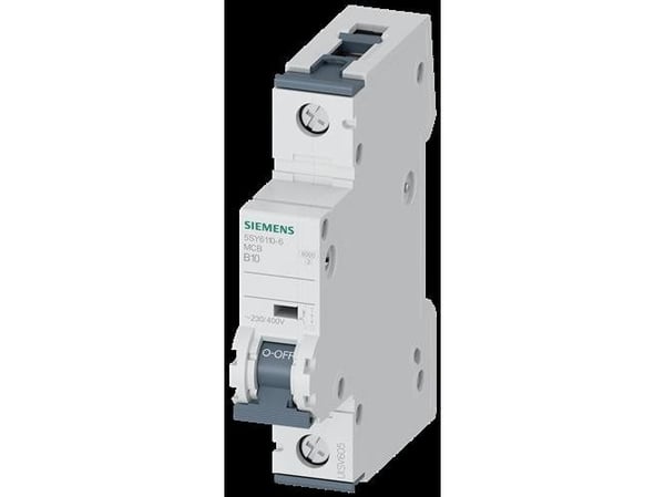 Siemens 5SY6110-6 1 St., Dvärgbrytare, Typ B, 6000 A
