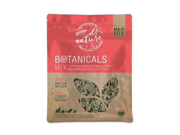 Botanicals Maxi Mix vadelmanlehdillä ja ruiskaunokilla (400g) Botanicals Maxi Mix vadelmanlehdillä ja ruiskaunokilla (400g)