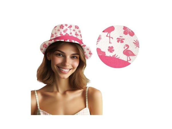 Flamingo-hatt