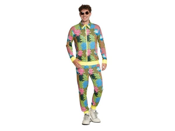 Neon disco-joggingdress