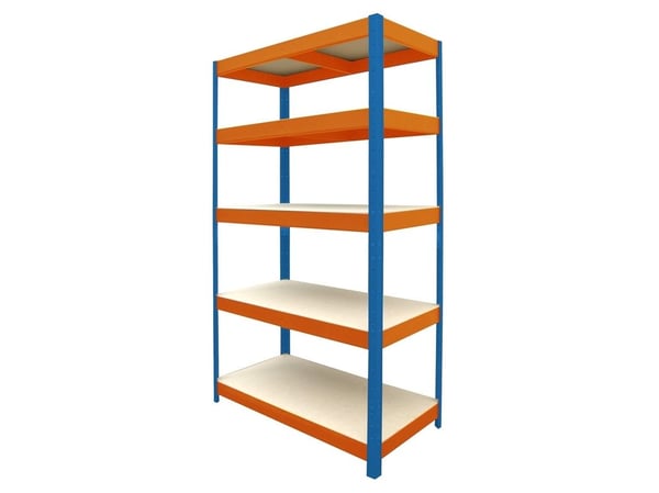 Dymo oppbevaringshylle 210x160x50 cm, 400 kg