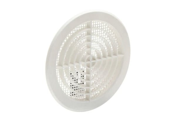 Rosfix ventilationsgaller GRID FOR VENTILATION 041003ABS 10-11 cm