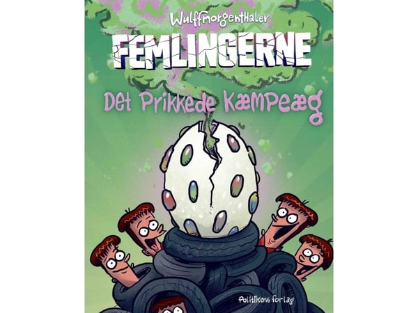 Femlingene - Det prikkete kjempeegget | Språk: Dansk