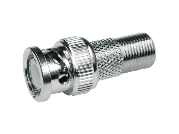 Telegärtner 100023641 BNC-adapter BNC-kontakt - F-kontakt (1 stk)