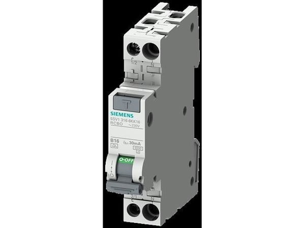 Kombiafb RCBO comp 1P+N 6kA A 30mA C13