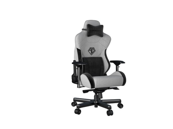 Anda Seat T-Pro II, Gaming-stol, 200 kg, Polstret Sete, Polstret Rygg, 216 cm, Sort