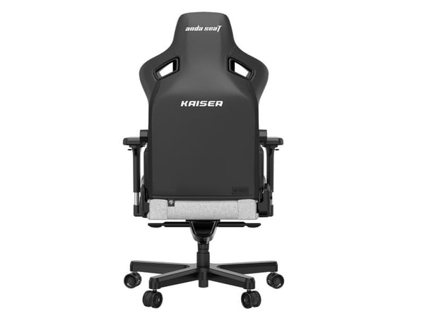 Anda Seat Kaiser 3 L, Polstret Sete, Polstret Rygg, Grå, Grå, Stoff, Stoff