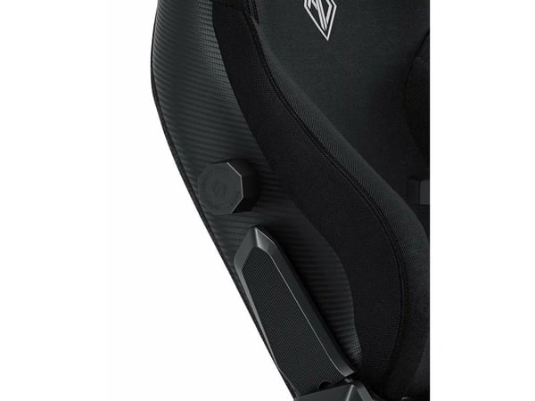 Anda Seat AD12YDC-L-01-B-CF, Polstret Sete, Polstret Rygg, Sort, Sort, Stoff, Stoff