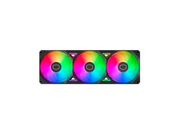Cooler Master SickleFlow Edge 360 - Enkeltramme vifte enhet - 120 mm - svart
