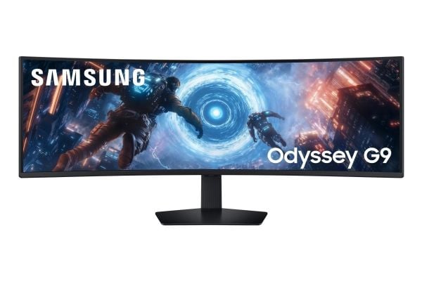 Samsung Odyssey G9 S49FG916EU - G91F Series - LED-skjerm - gaming - kurvet - 49" - 5120 x 1440 Dual Quad HD @ 144 Hz - VA - 350 cd/m² - 2500:1 - Di...