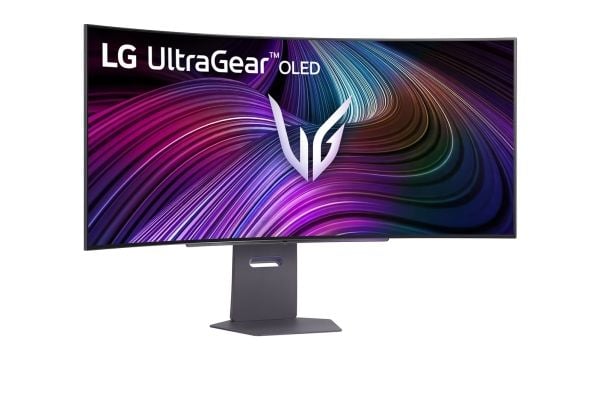 LG UltraGear 45GX90SA-B - OLED-skjerm - gaming - kurvet - 45" (44.5" synlig) - 3440 x 1440 UWQHD @ 240 Hz - 1300 cd/m² - 1500000:1 - DisplayHDR 400...