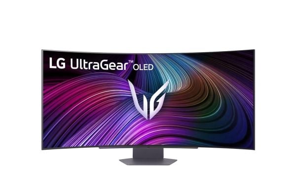 LG UltraGear 45GX90SA-B - OLED-skjerm - gaming - kurvet - 45" (44.5" synlig) - 3440 x 1440 UWQHD @ 240 Hz - 1300 cd/m² - 1500000:1 - DisplayHDR 400...