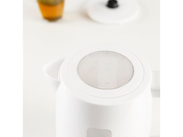 Taurus Aroa, 1,7 l, 2200 W, Sølv, Hvit, Rustfritt stål, Vannivåindikator, Trådløs