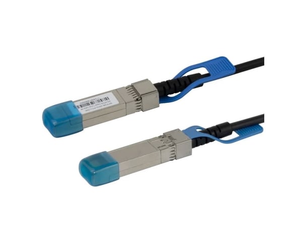 DELTACO - 25GBase-CU direkte tilkoblingskabel - SFP28 til SFP28 - 3 m - toakset - passiv - svart