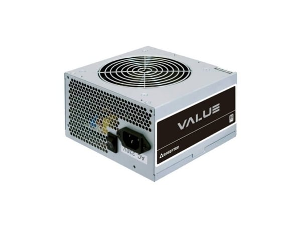 Chieftec VALUE SERIES APB-600B8 - Strømforsyning (intern) - ATX12V 2.3 - 80 PLUS - AC 200 - 240 V - 600 watt - aktiv PFC