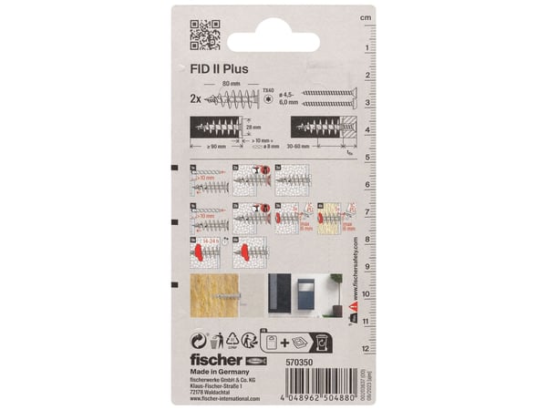 Fischer 570350, 2 styck