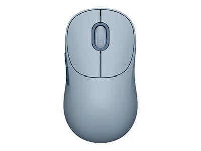 Xiaomi Wireless Mouse Lite 3 - Mus - ergonomisk - optisk - 5 knapper - trådløs - 2.4 GHz, Bluetooth - USB trådløs mottaker - blå