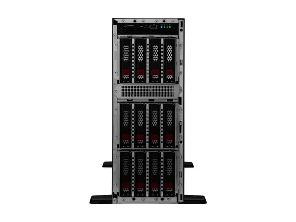 HPE ProLiant ML350 Gen11 Intel Xeon Silver 4514Y 2.0GHz 16c 1P 64GB-R 8SFF MR408i-o 2x2.4TB HDD 2x1000W PS EU-palvelin