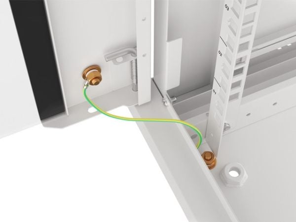 Lanberg - Rack skåp - väggmontering - grå, RAL 7035 - 15U - 19"