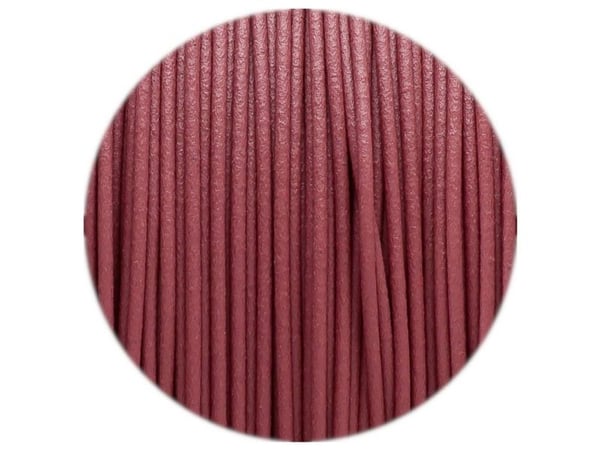 Fiberlogy WOOD-CARMINE-175-075 FiberWood filament PLA-kompositt, tre-aktig optikk, god lakkheft, lett å slipe, 1,75 mm, 750 g, karminrød/rød, 1 stk