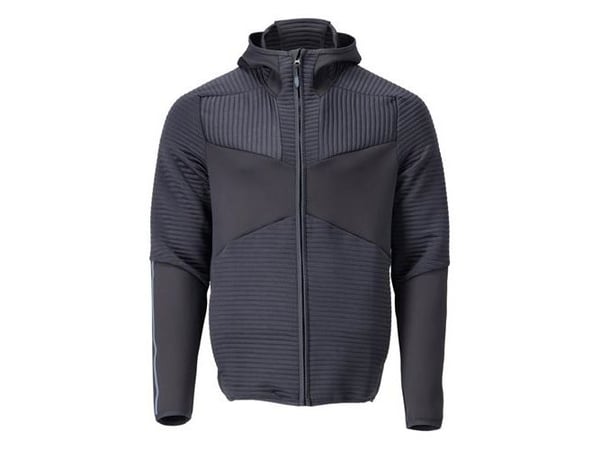 MASCOT® WORKWEAR MASCOT® CUSTOMIZED Fleece hættetrøje med lynlås model 22603-681, farve mørk marine 2XL