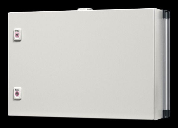 Rittal 6321.050, Aluminium, Plast, Polyuretan (PU), Stål, Grå, Liggende, 61 cm (24"), 75 x 100 mm, 75 x 100 mm