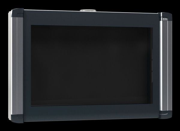 Rittal 6321.050, Aluminium, Plast, Polyuretan (PU), Stål, Grå, Liggende, 61 cm (24"), 75 x 100 mm, 75 x 100 mm
