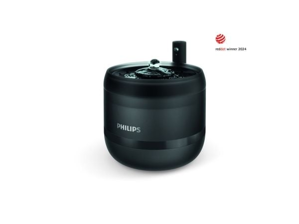 Philips 3000 series Pet Series PAW3210/02 Vannskål, Automatisk vanndispenser for kjæledyr, Plast, Svart, Innendørs, Universal, 2,2 L