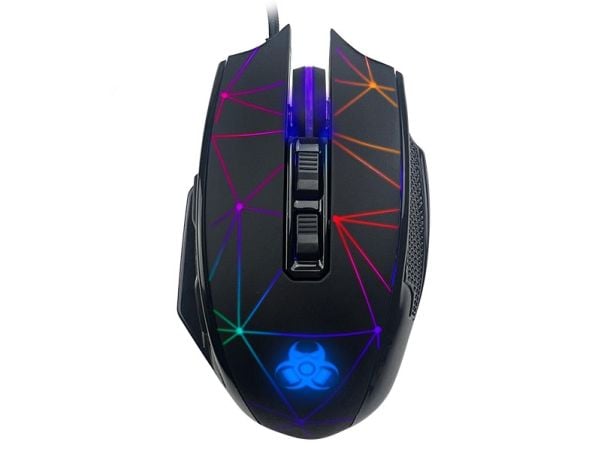 Tracer GameZone Space - Mus - høyrehendt - optisk - 8 knapper - kablet - USB - hengeboks