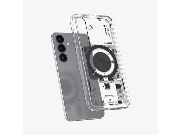 Spigen Ultra Hybrid Neo One (MagFit), Etui, Samsung, Galaxy S25, 15,5 cm (6.1"), Gjennomsiktig